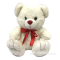 Red Bow Teddy Bear Plush